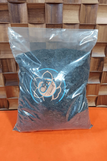 Casca de Arroz Carbonizada